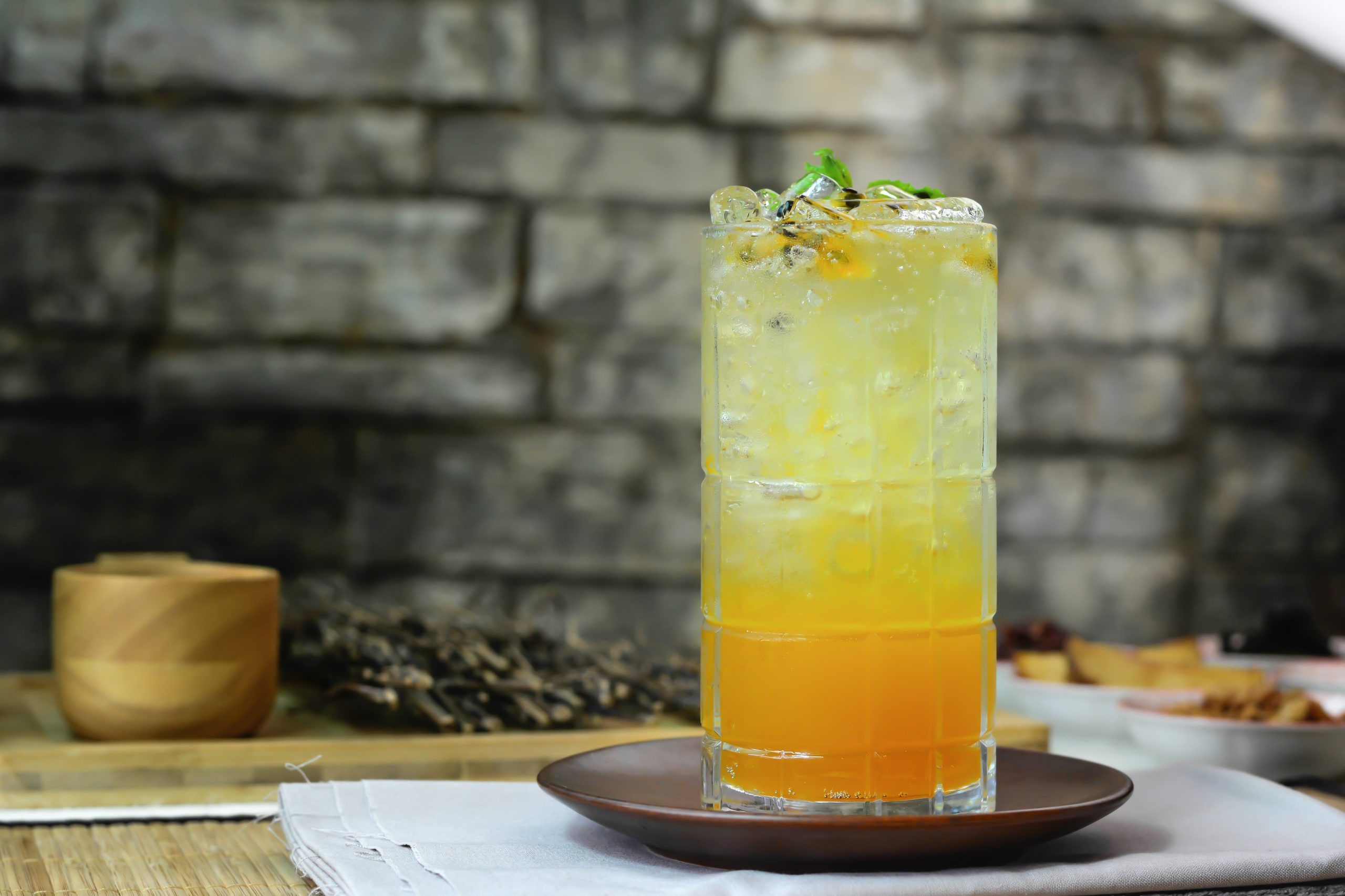 Passionfruit, Mango, & Orange Fizz