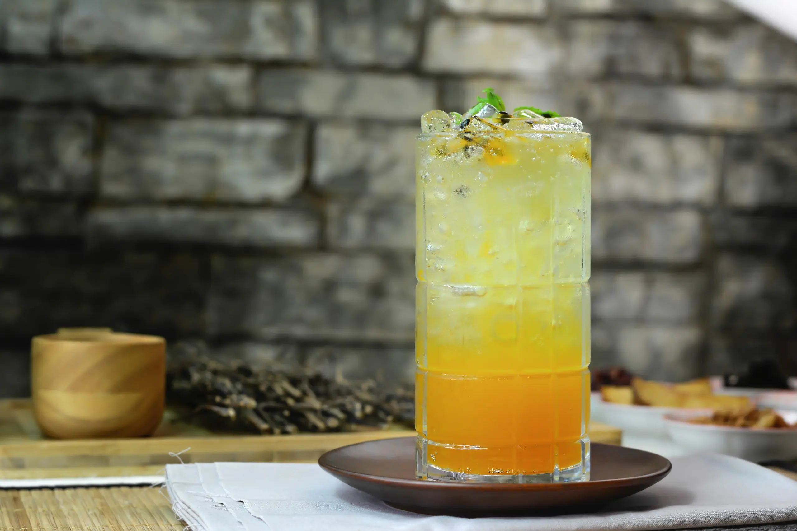 Passionfruit, Mango, & Orange Fizz