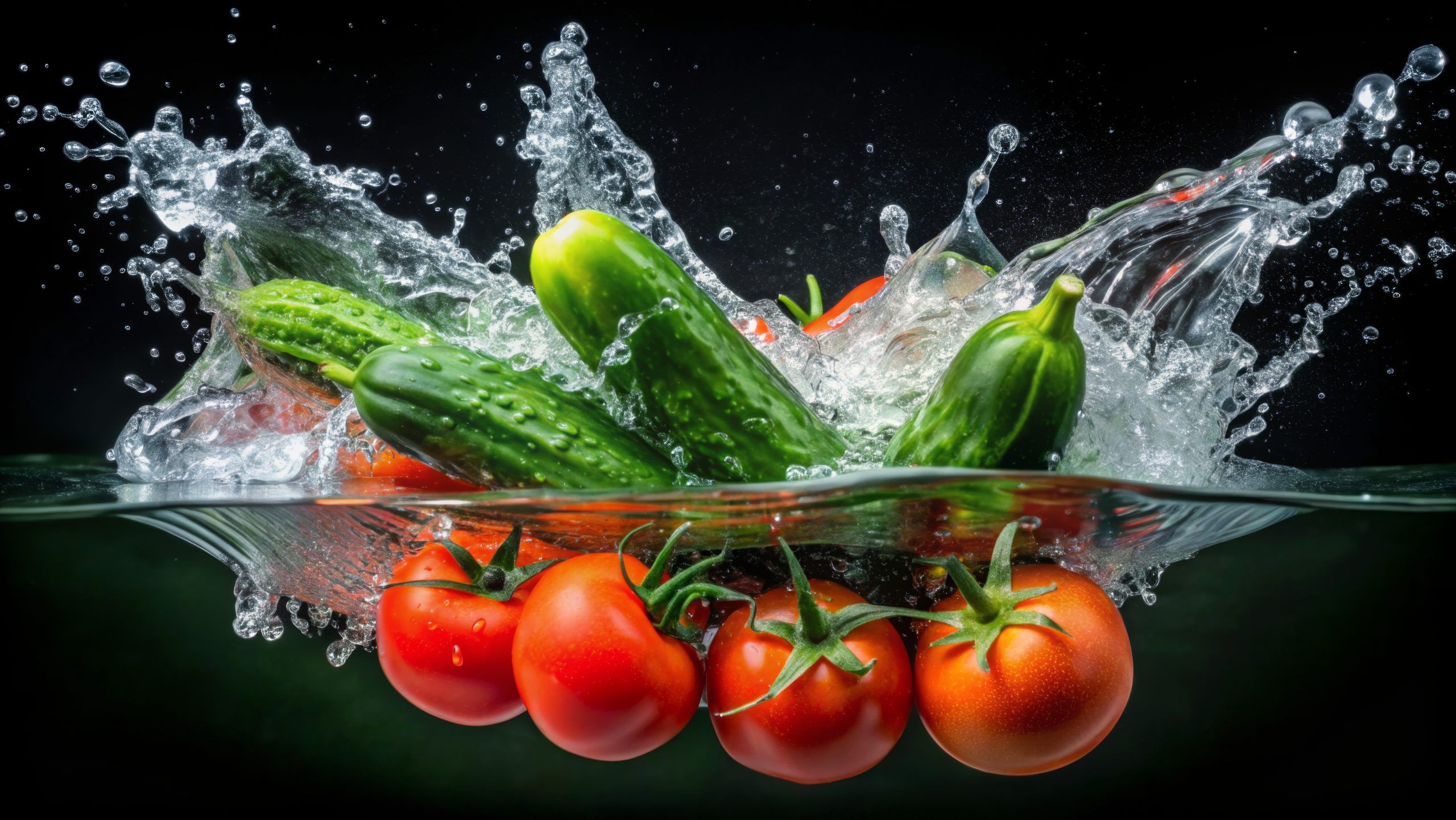 Shirazi Salad Cucumber Boats